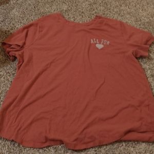 All for love old navy tee